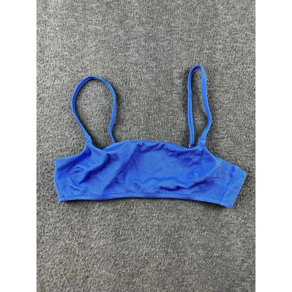 Aerie Scoop Blue Bra Size Medium